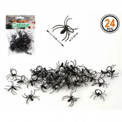 INGROSSO HALLOWEEN B/SLC. ACC. DECORAZIONE RAGNI 24 U 8422259409922 INGROSSO ACCESSORI HALLOWEEN ANIMALI E INSETTI HALLOWEEN