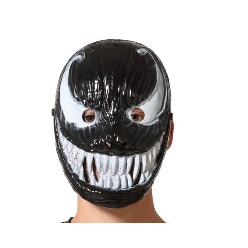 MASCHERA TIPO VENOM PVC 25X17CM EAN 8422259664826 INGROSSO MASCHERE DI HALLOWEEN