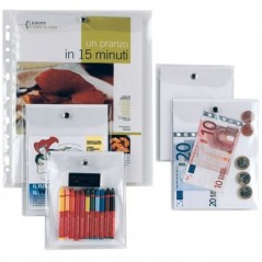 INGROSSO CARTOLERIA BUSTE TRASPARENTI PRESS 7 C/BOTTONE 8004972005027 INGROSSO PORTA DOCUMENTI PORTA LISTINO BUSTE A BOTTONE