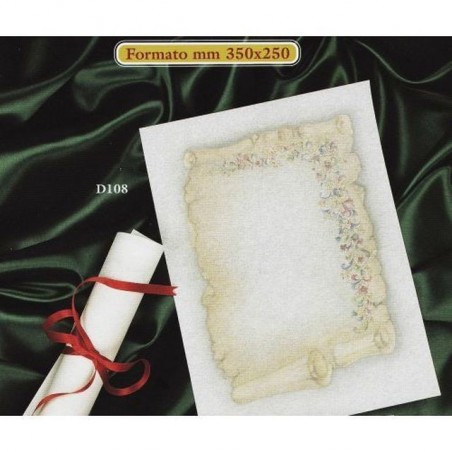 DIPLOMA CARTA PERGAMENA EAN 0589338600000 INGROSSO GADGET