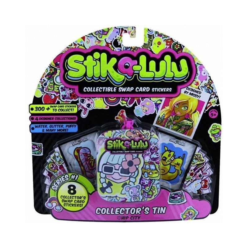 STIKA-LULU MINI BOX LATTA C/8 ADESIVI EAN 8005163086016 INGROSSO GIOCATTOLI