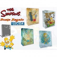 INGROSSO CARTOLERIA BUSTA REGALO SIMPSON 16x12x6 8010879005671 INGROSSO ARITCOLI PER CONFEZIONI SACCHETTI E SHOPPER REGALO