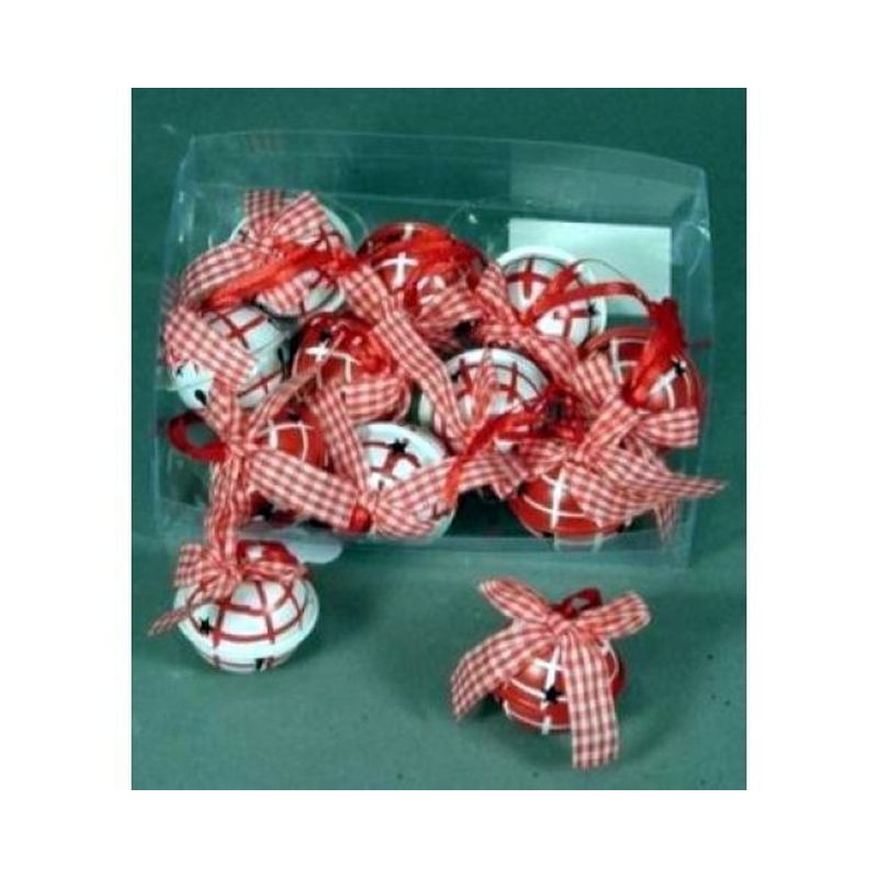 CF.12 BATTACCHI BIA/ROSSO D.30 EAN 8003429907938 INGROSSO PALLINE DI NATALE E PUNTALI