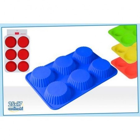 INGROSSO CAKE DESIGN STAMPO PER DOLCI CERCHI 6 POSTI 8032732101962 INGROSSO ACCESSORI CAKE DESIGN FORMINE E STAMPINI PER DOLCI