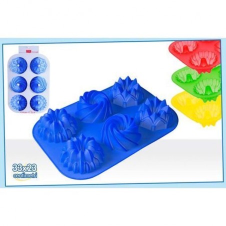 INGROSSO CAKE DESIGN STAMPO MAXI 3D 6 POSTI ASS. 609729 8032732102013 INGROSSO ACCESSORI CAKE DESIGN