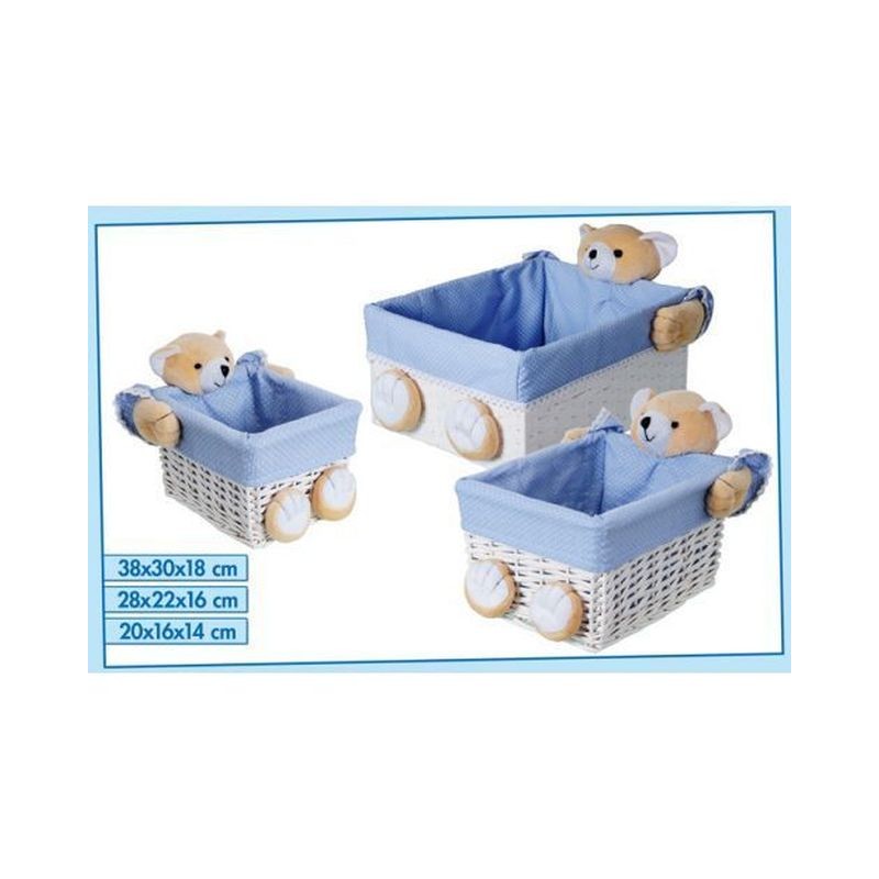 SET 3 CESTE EAN 8032732180646 INGROSSO ACCESSORI CUCINA