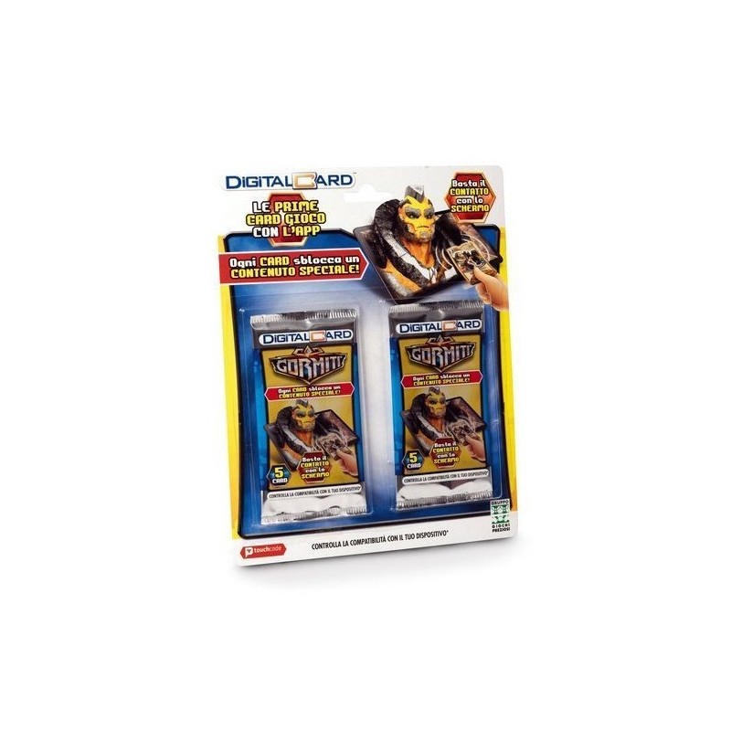 GPTECH TOUCH CODE GORMITI 2 BUSTINE EAN 8027638021827 INGROSSO GIOCATTOLI