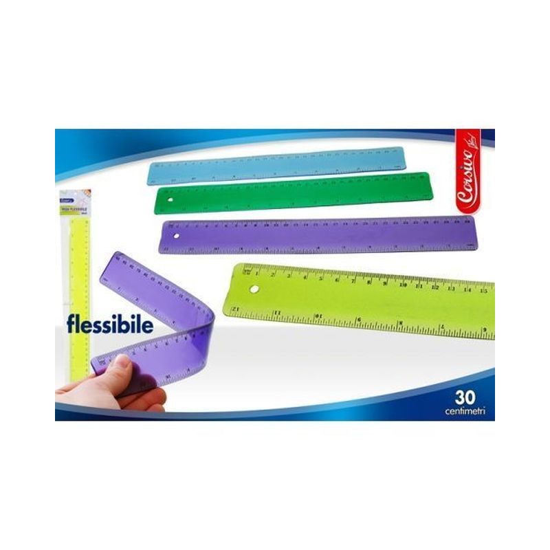 RIGA FLESSIBILE 4 ASS EAN 8032732158683 INGROSSO SQUADRE E RIGHE