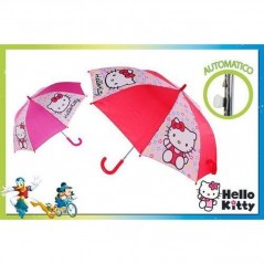 INGROSSO OMBRELLI OMBRELLO AUTOMATICO HELLO KITTY 5203199048715 INGROSSO PRODOTTI PELLETTERIE OMBRELLI