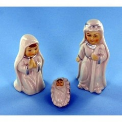 INGROSSO ARTICOLI NATALIZI NATIVITA' 3 PEZZ IN CERAMICA CM 10 8020052282775 INGROSSO PRESEPE E ACCESSORI