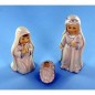NATIVITA' 3 PEZZ IN CERAMICA CM 10 EAN 8020052282775 INGROSSO PERSONAGGI PER IL PRESEPE E ANIMALI