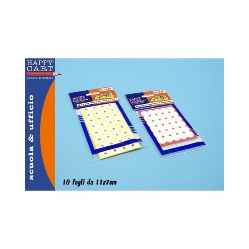 SALVA BUCHI ADESIVI 10 FOGLI EAN 8032732057351 INGROSSO ETICHETTE LABEL POSTIT