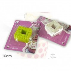 INGROSSO CAKE DESIGN SET 5 FORMINE QUADRATE 3ASS 8015361738938 INGROSSO ACCESSORI CAKE DESIGN FORMINE E STAMPINI PER DOLCI