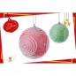 PALLA NATALIZIA CM.10 EAN 8032732143764 INGROSSO PALLINE DI NATALE E PUNTALI