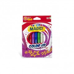 INGROSSO CARTOLERIA CARIOCA MAGICI COLOR UP 10PZ FELT PENS 8003511431815 INGROSSO PENNARELLI MATITE COLORATE TEMPERE