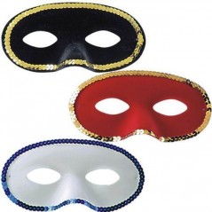 INGROSSO CARNEVALE DOMINO SCAMOSCIATO C/PAILLETTES 8004761012175 INGROSSO ARTICOLI CARNEVALE MASCHERE DI CARNEVALE