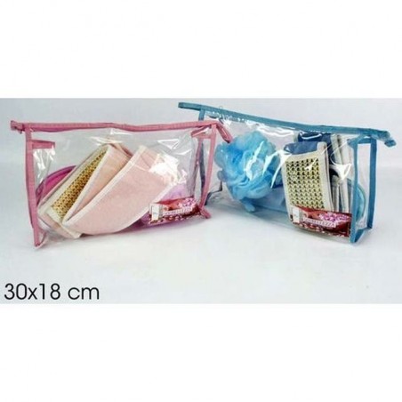 INGROSSO SET BELLEZZA 3PZ IN SACCHETTO PVC 3ASS 8015361726805 INGROSSO ACCESSORI PER CAPELLI ELASTICI E FASCE PER CAPELLI