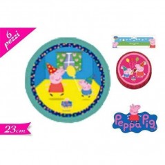 INGROSSO GIOCATTOLI PIATTI CM.23 PZ.6 PEPPA PIG 5205698139215 INGROSSO OFFERTA GIOCATTOLI OFFERTA