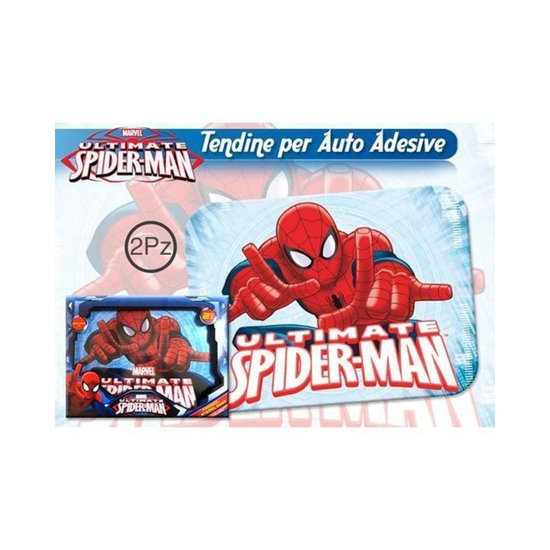 TENDINE PARASOLE ADESIVE SPIDERMAN EAN 8427934701124 INGROSSO ACCESSORI AUTO