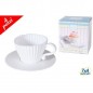 SET 4 TAZZE CUPCAKE C/PIATTINO EAN 8032732235889 INGROSSO TAZZE