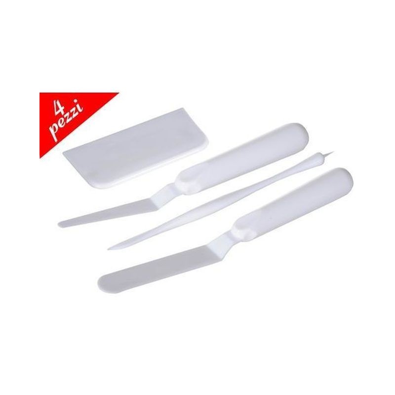 SET 4 UTENSILI EAN 8032732235964 INGROSSO UTENSILI PER DESIGN DOLCI