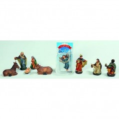 INGROSSO ARTICOLI NATALIZI RE MAGIO RESINA CM.10 GASPARE ANTICHIZZA TO IN BLISTER 8019959895331 INGROSSO PRESEPE E ACCESSORI