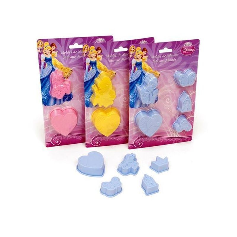 PRINCESS SET 5 MODELLI 24GR 3S BLISTER EAN 8424906533424 INGROSSO FORMINE E STAMPINI PER DOLCI