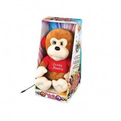 INGROSSO PELUCHE FUNKY MONKEY H.27CM PILE INCLUSE 8009549297454 INGROSSO GIOCHI E GIOCATTOLI PELUCHE MORBIDOSI