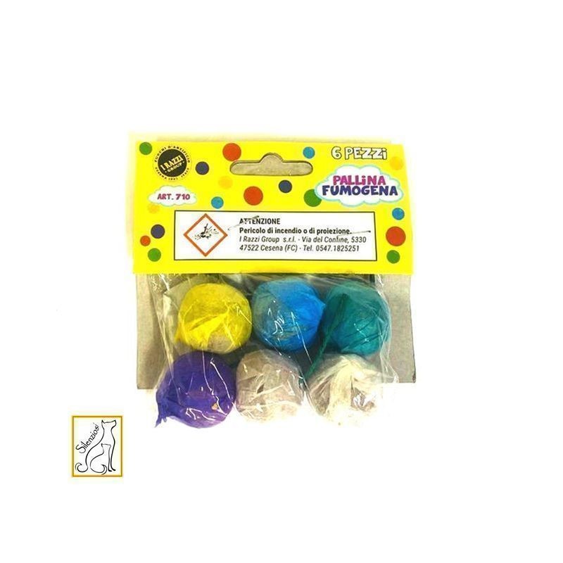 PALLINA FUMOGENA PZ.6 C.20 EAN 8032697539107 INGROSSO FUMOGENI