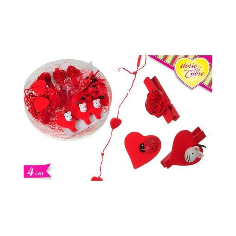 SET DECORATIVO SAN VALENTINO EAN 8032732251490 INGROSSO SAN VALENTINO