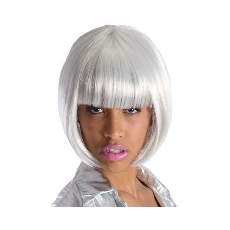 PARRUCCA LOVELY GRIGIA IN BUSTA EAN 8004761024376 INGROSSO PARRUCCHE E BARBE DI CARNEVALE