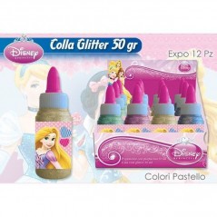 INGROSSO CARTOLERIA COLLA 50 GR GLITTER PASTELLO PRINCESS 8422535818257 INGROSSO COLLA NASTRI SPAGHI