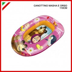 INGROSSO ARTICOLI MARE CANOTTO MASHA E L'ORSO (100X60X16CM) 8421440095241 INGROSSO GONFIABILI MARE CANOTTI E REMI