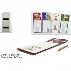 INGROSSO ARTICOLI NATALIZI BLOC NOTES MAGNETICO NATALIZIO 4 ASS 8033113302398 INGROSSO ARTICOLI NATALE