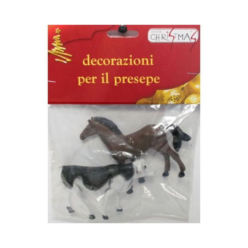 MUCCA CAVALLO SET PZ.2 EAN 8027501428289 INGROSSO BUSTE ANIMALI GIOCATTOLO