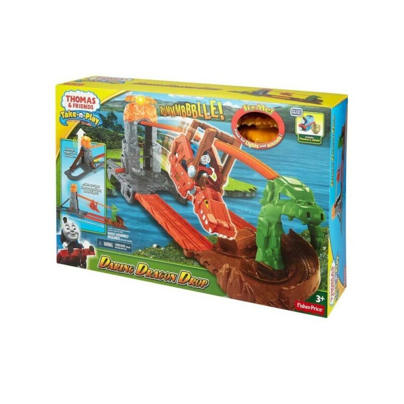 THOMAS E L'ISOLA DEL DRAGO +3ANNI EAN 0887961045727 INGROSSO PISTA TRENINO