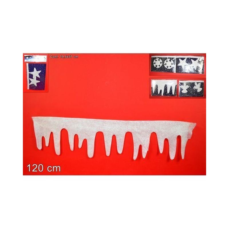 DECORAZIONE NEVE OVATTA 120CM 4 ASS EAN 8033113416729 INGROSSO ARTICOLI DECORAZIONI NATALIZIE