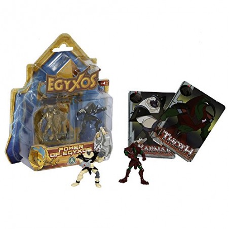 INGROSSO EGYXOS BLISTER 2PEZZI 15X6X17CM 2 PERSONAGGI + 2 CARD 8001444158502 INGROSSO GIOCHI E GIOCATTOLI