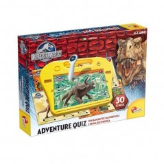 INGROSSO GIOCATTOLI JURASSIC WORLD PENNA QUIZ SUPERDESK 4/7ANNI-37.5X29X54CM-32SCHEDE-PILE INCL. 8008324051168 INGROSSO GIOCHI E