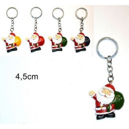 PORTACHIAVI BABBO NATALE C/SACCO ASS EAN 8033113488382 INGROSSO OGGETTISTICA NATALIZIA