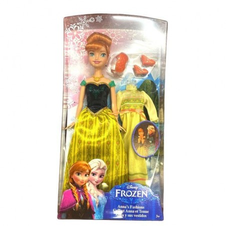 INGROSSO GIOCATTOLI BAMBOLA FROZEN + MODA ASS. CONFEZIONE: 33X18X6CM 0887961160260 INGROSSO BAMBOLE E ACCESSORI