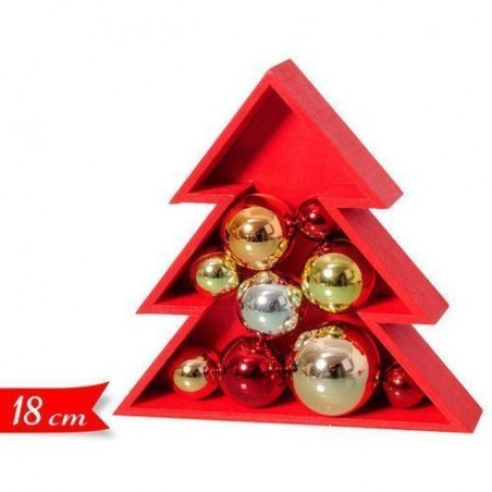 INGROSSO ARTICOLI NATALIZI DEC. ALBERO C/PALLINE PICC.- 8055329018184 INGROSSO ADDOBBI ALBERO NATALE