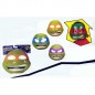 TURTLES TMN MASCHERE DELUXE 4 SOGGETTI EAN 8001444453898 INGROSSO MASCHERE DI CARNEVALE