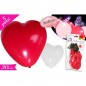 SET 5 PALLONCINI CON LED CUORE EAN 8032732226856 INGROSSO PALLONCINI COMPLEANNO