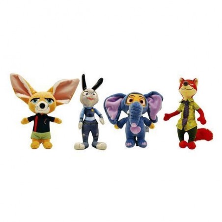 ZOOTROPOLIS PELUCHE 18CM ASS EAN 8005124011910 INGROSSO PELUCHE MORBIDOSI