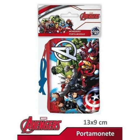 PORTATUTTO QUAD. 13X9 AVENGERS EAN 8422535866739 INGROSSO BORSETTE E TRACOLLE PER BAMBINE