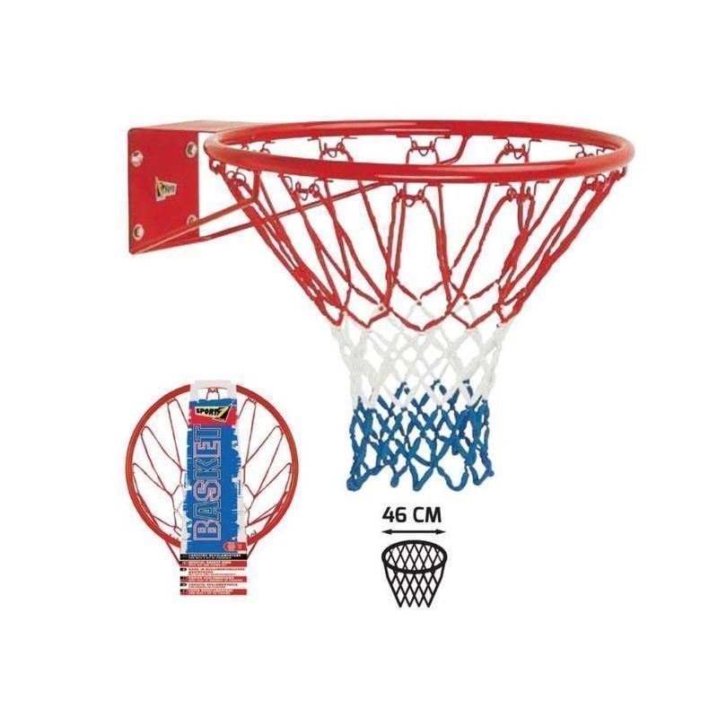 CANESTRO REGOLAMENTARE CM.46 CON RETE EAN 8003029302720 INGROSSO GIOCHI DI SQUADRA