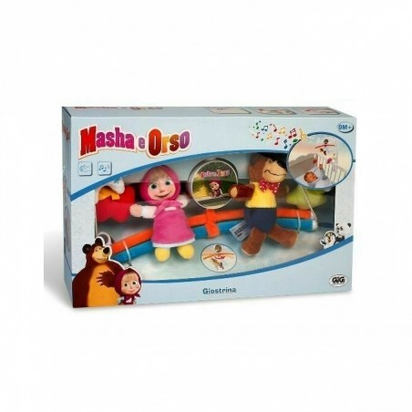 INGROSSO MASHA GIOSTRINA MUSICALE C/CARILLON 40.5X25X10CM 8001444164305 INGROSSO GIOCHI E GIOCATTOLI