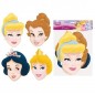 MASCHERA PRINCIPESSE 6PZ EAN 8423138526518 INGROSSO MASCHERE DI CARNEVALE