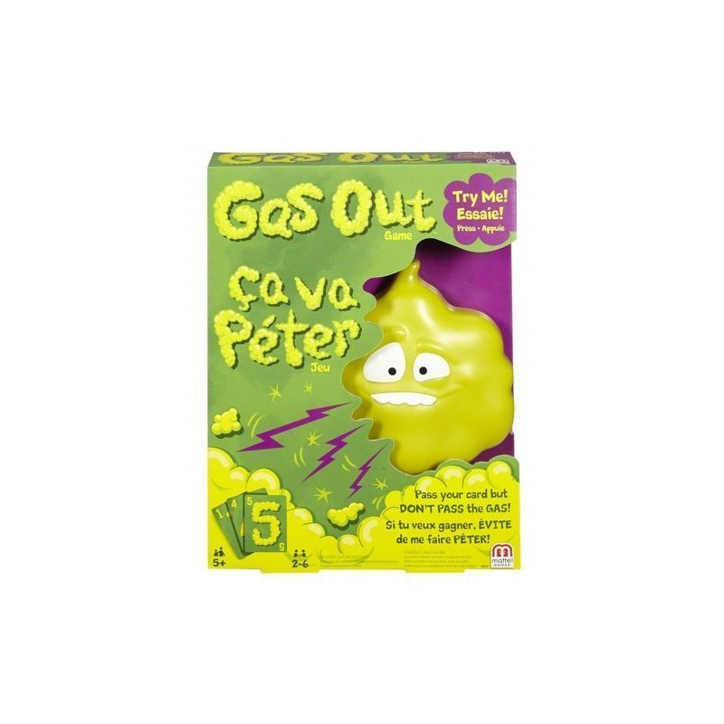 GAS OUT GIOCO DI CARTE 26.5X20X5CM 5+A EAN 0887961219692 INGROSSO GIOCHI DI CARTE